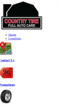 Mobile Screenshot of countrytire.biz